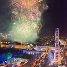 Edinburgh's Hogmanay 2016 - Fireworks from Edinburgh Castle