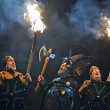 Edinburgh's Hogmanay 2016 - Torchlight Procession Vikings