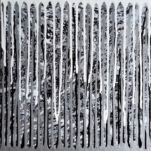 Silver White Drips 1