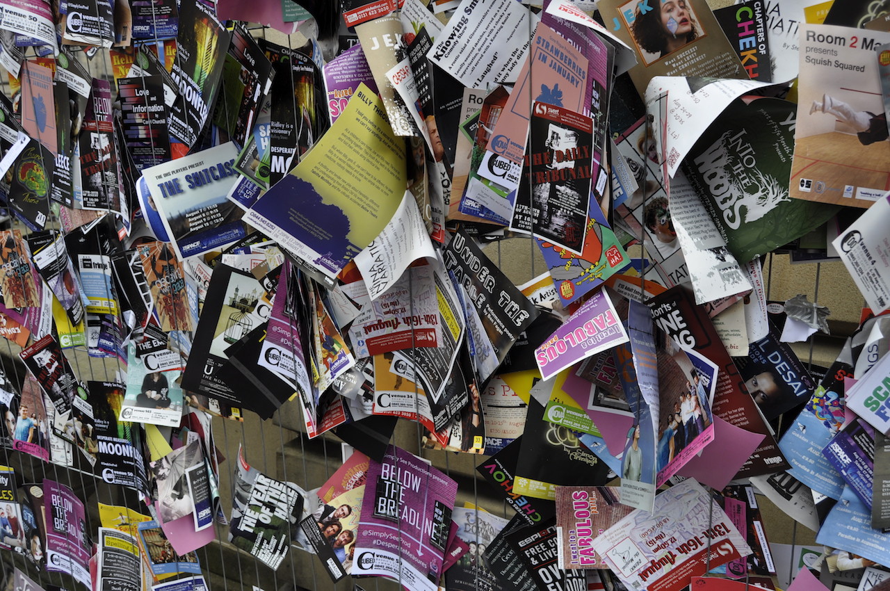 Edinburgh Festival Fringe 2015 live! and kicking!