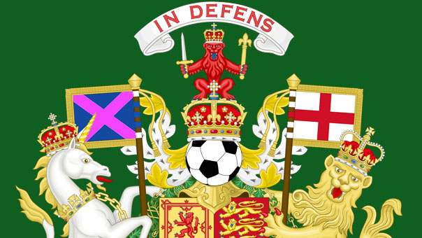 England v Scotland: Pink To Make The Boys Wink