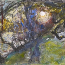 11. Sunrise III, acrylic on paper, 21.5 x 42 cm copy