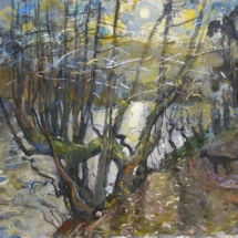 20. Full Moon, acrylic on paper, 45.5 x 70 cm copy