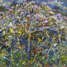 21. Night Garden, acrylic on paper, 122 x 153 cm copy