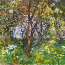 24. Summer Garden acrylic on paper, 59 x 70 cm copy