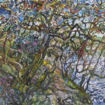 28. Overgrown, acrylic on paper, 122 x 153 cm copy