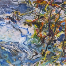 43. Flowing Fast, acrylic on paper, 80 x 121 cm copy