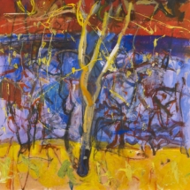 48. Last Leaf, acrylic on paper, 122 x 122 cm copy