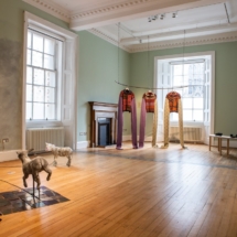 Jonny Walker (left) and Emelia Kerr Beale (right), installation view at Platform_ 2022. Photo_ Sally Jubb Photography