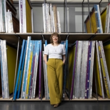 Kim McAleese new Director of Edinburgh Art Festival opens 18th edition photo by Duncan McGlynn 2