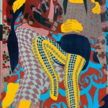 6)_Reclining+Boy+and+Girl_,+Oil+on+Board,+122+x+76+cm,+©+Norman+Gilbert+1971 (1)