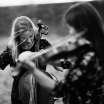 Landscapes and Dances, Songs She Scored Out__GAIA Duo_Alice Allen (cello) Katrina Lee (violin)_photo by Louise Mather