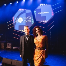 Vic Galloway and Nicola Meighan