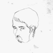 Bernie Reid self portrait