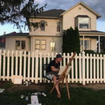 Painting at the Field of Dreams 2019