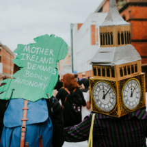 EAF - Opening Lecture - Array Collective, Belfast Rally for Choice 2019. Image credit Jon Beer