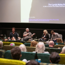 Panel Lynda Myles project, Edinburgh. Scotland.