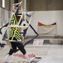 5.Florence Peake, FACTUAL ACTUAL Ensemble, installation view at Southwark Park Galleries, London (2023_high res 5.Florence Peake, FACTUAL ACTUAL Ensemble, installation view at Southwark Park Galleries, London (2023_high res