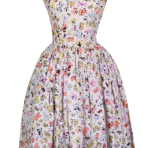 Happy Butterfly Day Textile, silk dress by the Needlecraft, circa 1955 © 2022 The Andy Warhol Foundation for the Visual Arts, Inc. Licensed by DACS, Londo