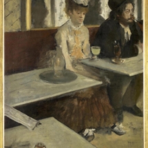 In a café (L'Absinthe), Edgar Degas, 1875-1876