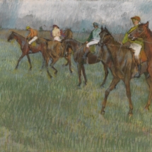 Jockeys in the Rain, Edgar Degas, c.1883-1886 (c) CSG CIC Glasgow Museums Collections jpg