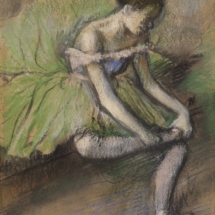 The Green Ballet Skirt, Edgar Degas, c. 1896 (c) CSG CIC Glasgow Museums Collections
