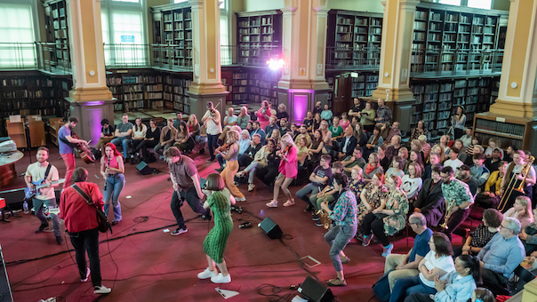 Borrow a musical instrument like you’re borrowing a book